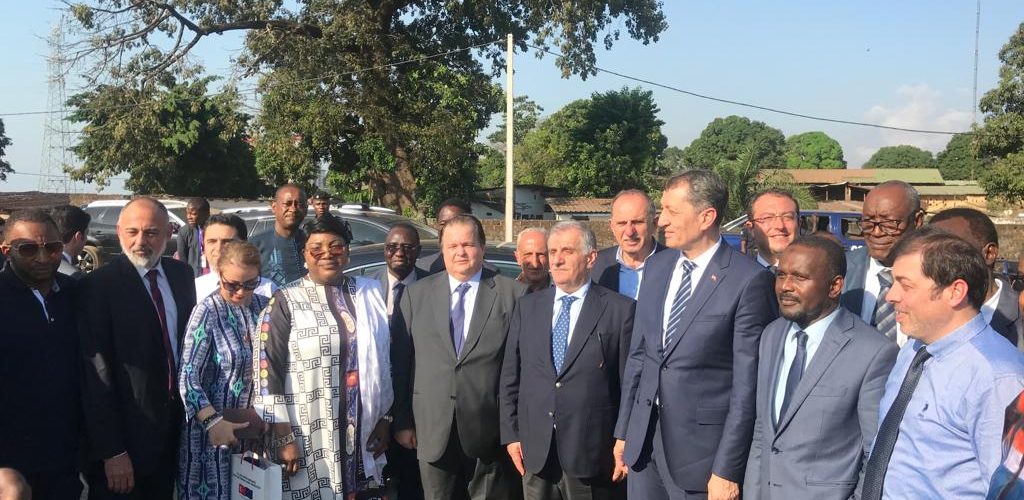 Minister of Education of the Republic of Turkey Mr. Ziya Selcuk, visited the Conakry Port